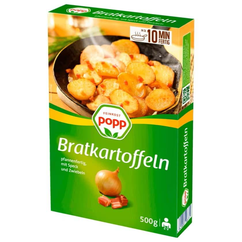 Popp Bratkartoffeln mit Speck & Zwiebeln 500g